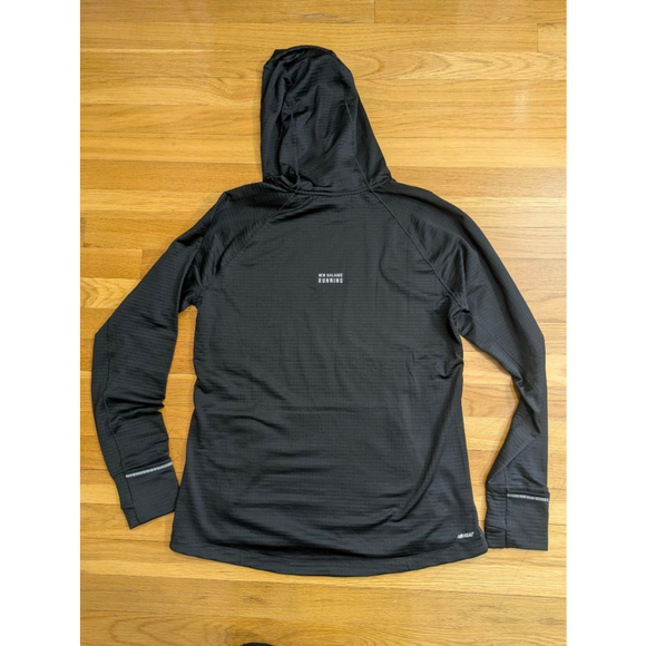 New Balance Running Heat Hoodie NWT Large Black - Picture 5 of 16